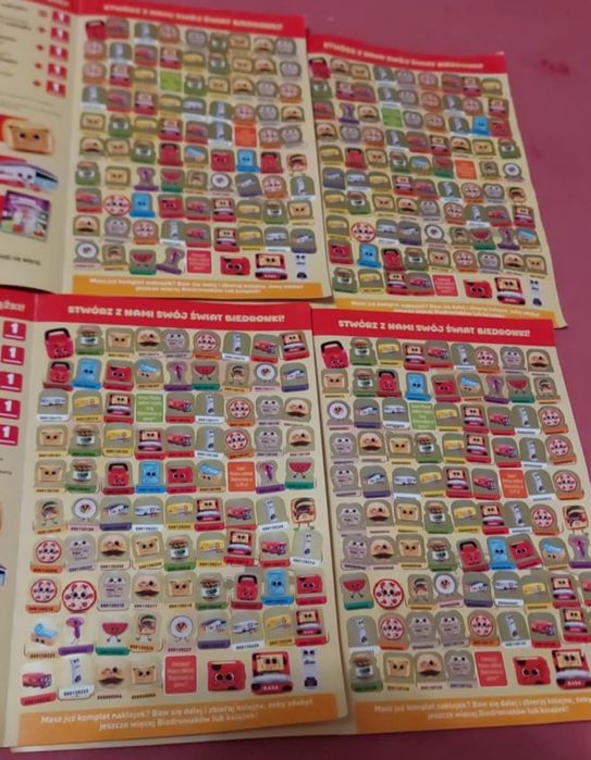 4 x gang biedroniaków po 80 szt