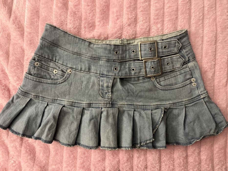 міні юбка джинсова