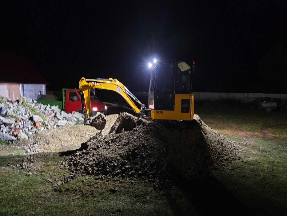 mini koparka JCB 16 C-1 okazja 2018 r sprowadzone serwis 1 wł. 2 łyżki