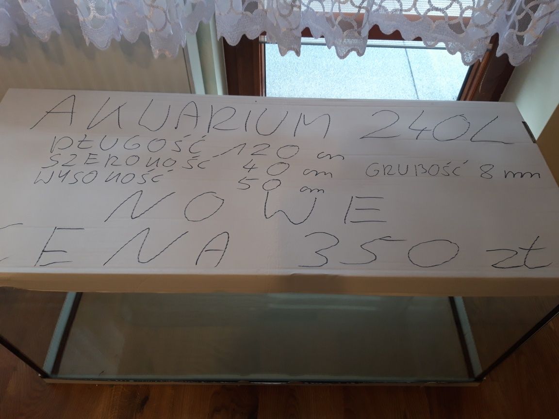 Akwarium NOWE 240 L