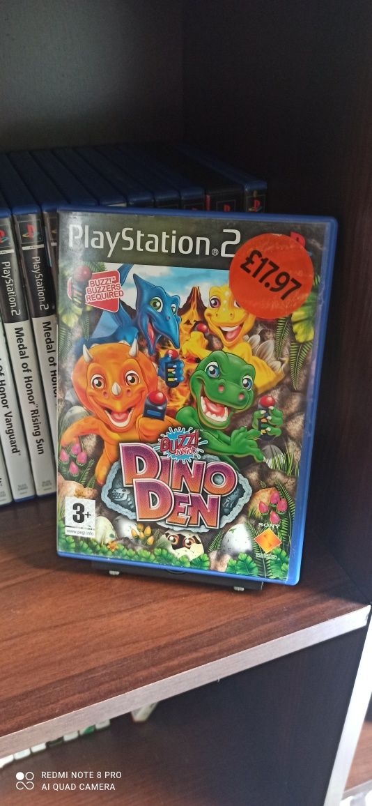 Buzz! Junior: Dino Den PS2 3xA