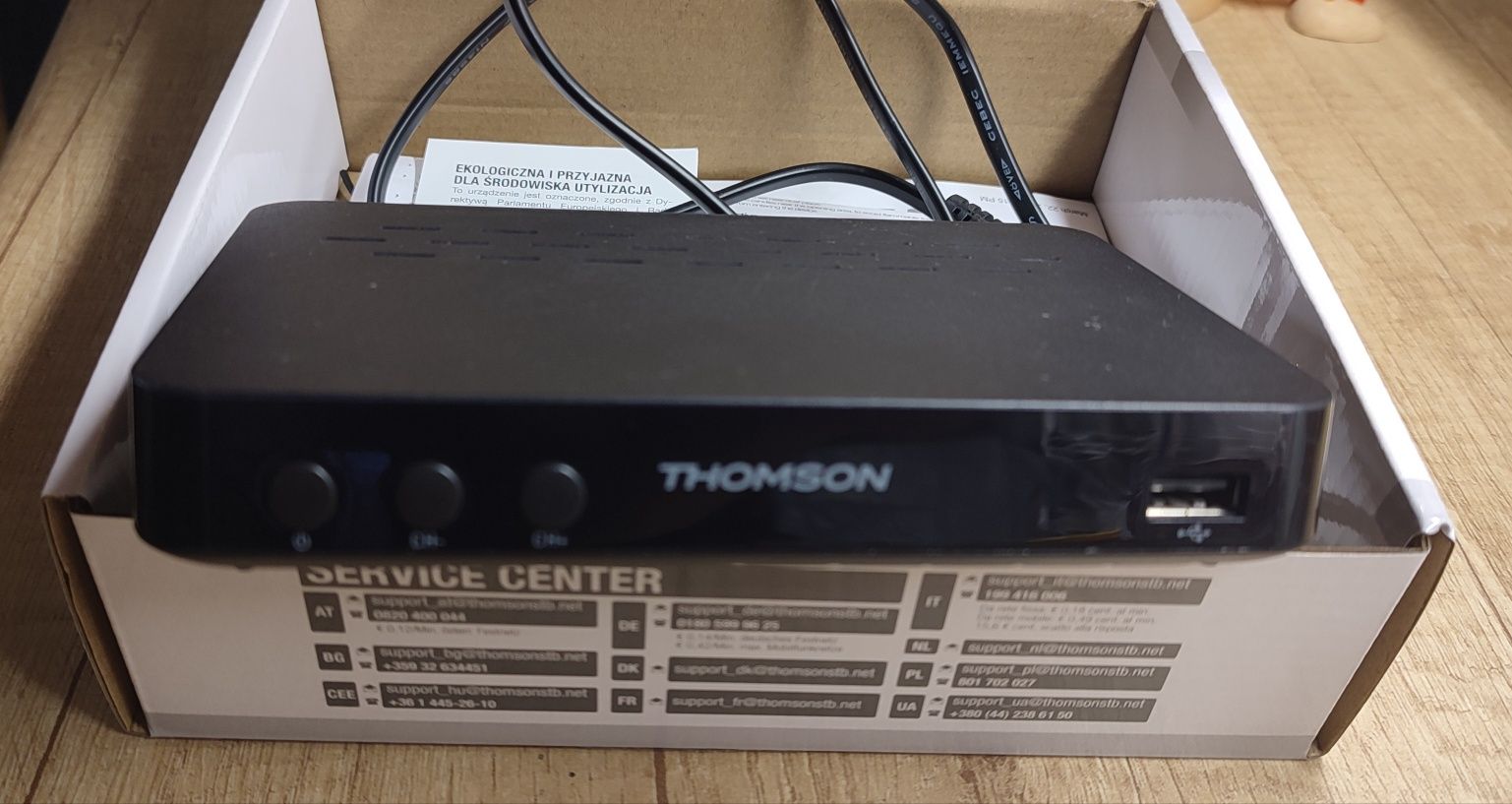 Dekoder DVB-T2 Thompson