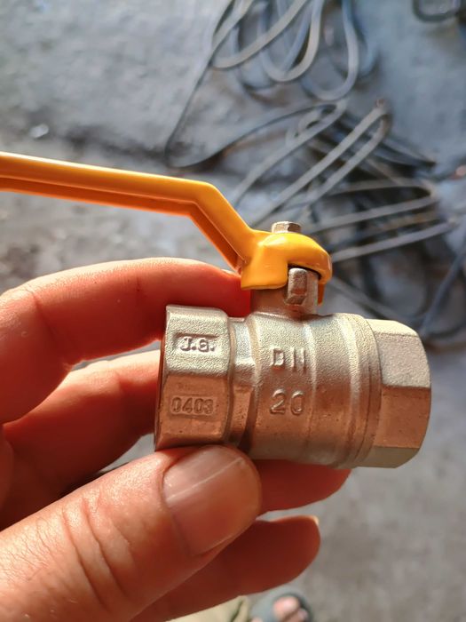 Кран кульовий 3/4 DN 20 VALVE Italy (JG0403)