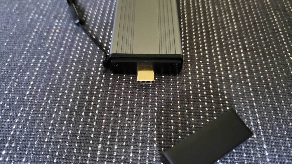 Zewnętrzny dysk twardy USB oraz USB-C, 256GB