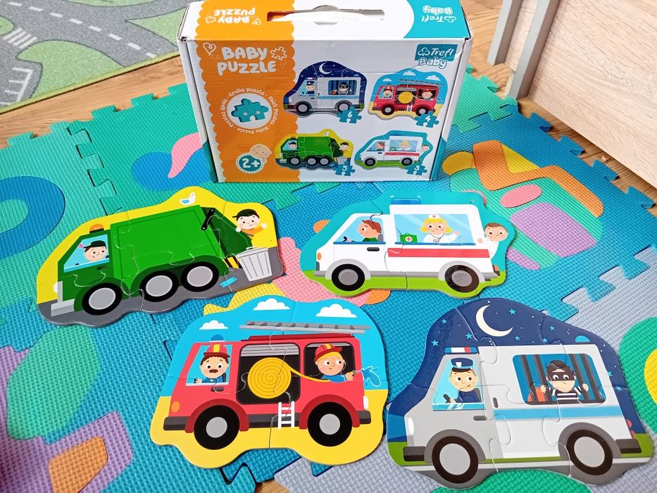 Puzzle Trefl samochody