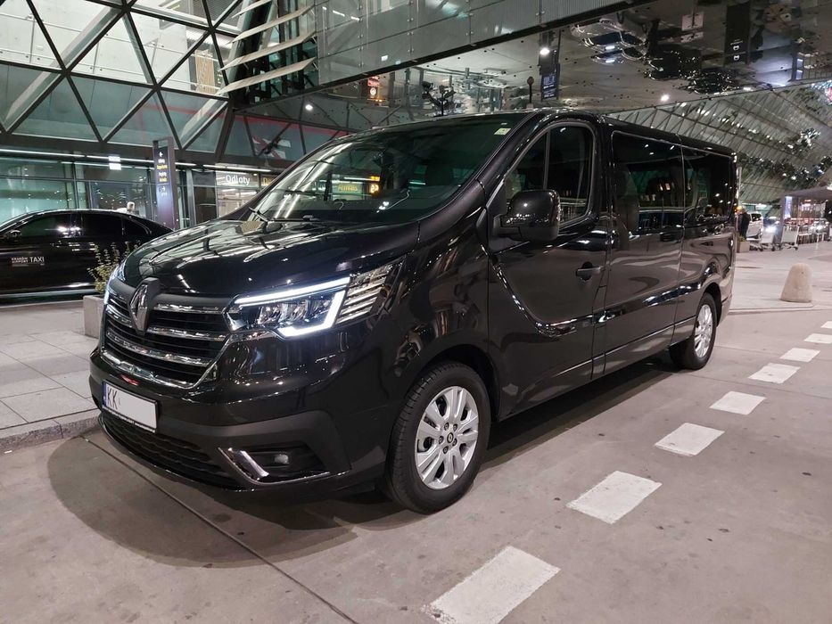 BUS Van 8 9 Osób Wynajem Do wynajęcia NOWY Trafic Ferie 2026 Czarny!