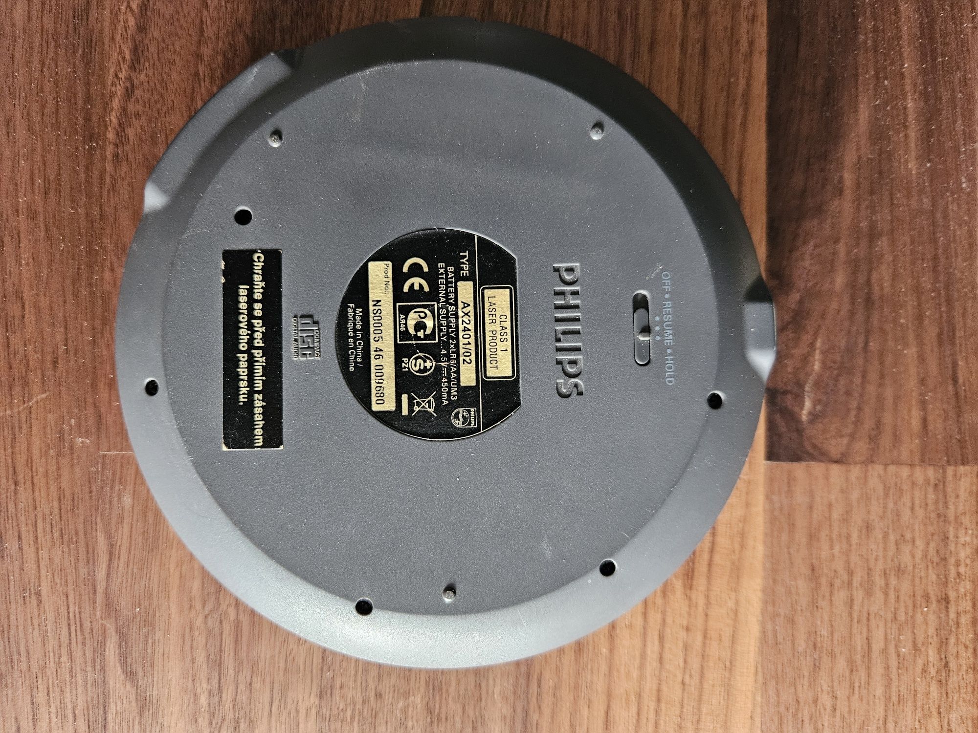 Discman Philips 45 seconds ESP