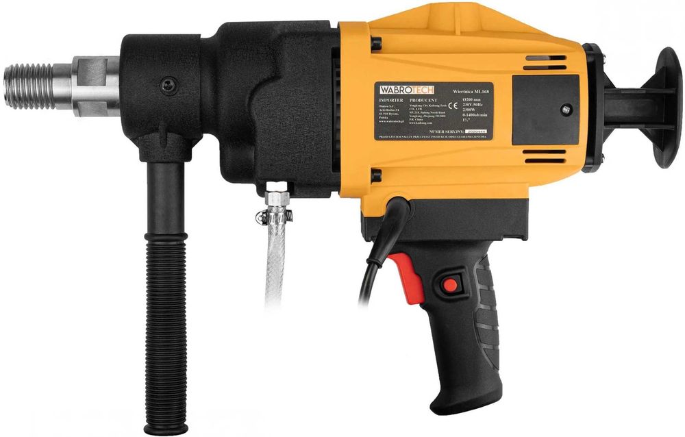 Wiertnica Ręczna Wabrotech WT202 + Głowica 110mm + Zbiornik  2300W