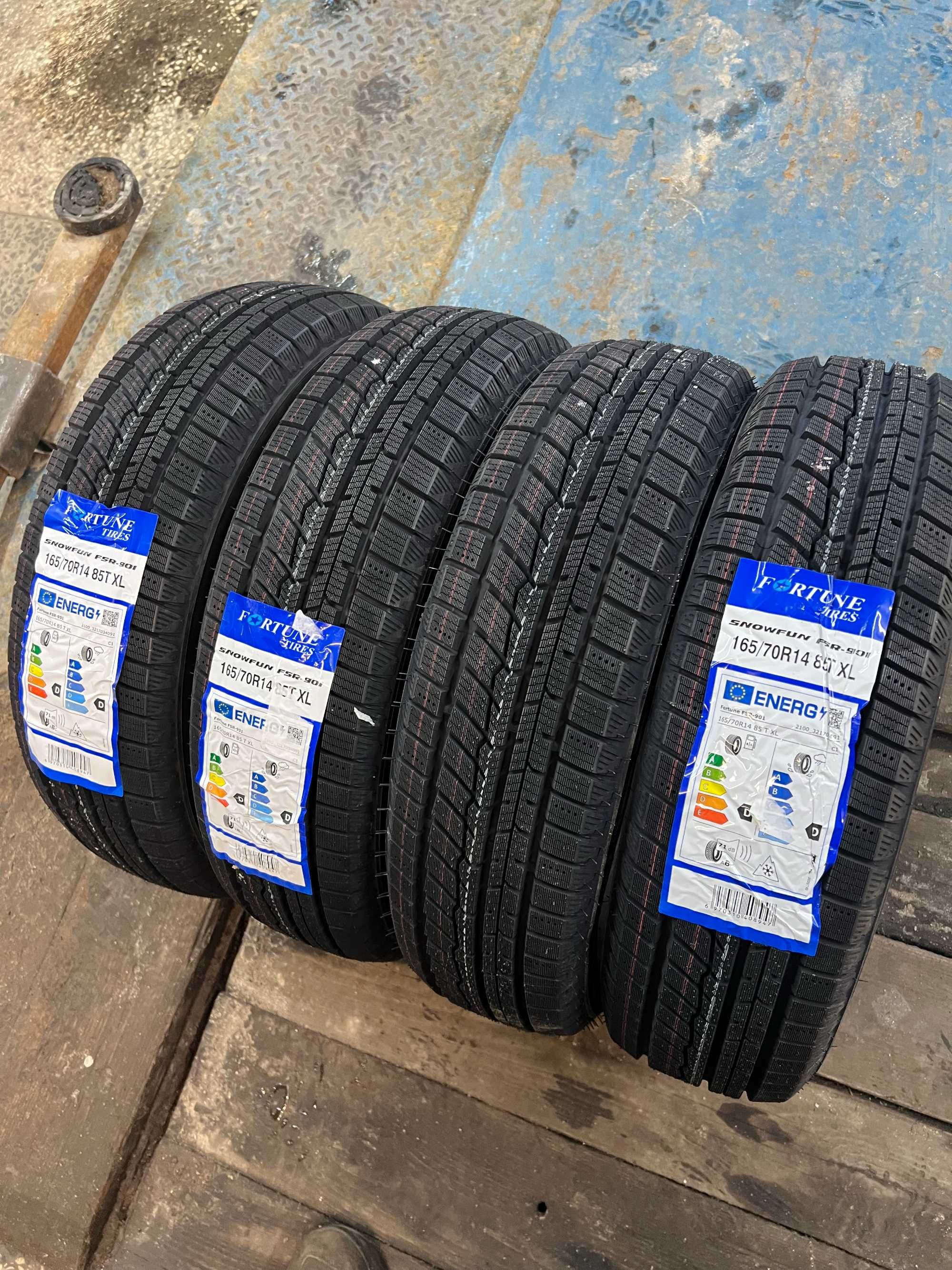 165/70r14 fortune nowe opony zimowe 2023r montaz w cenie