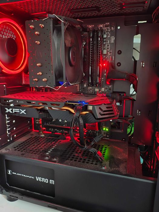 Komputer i7 4x4Ghz 16GB DDR4 RX580 8GB 600W SSD