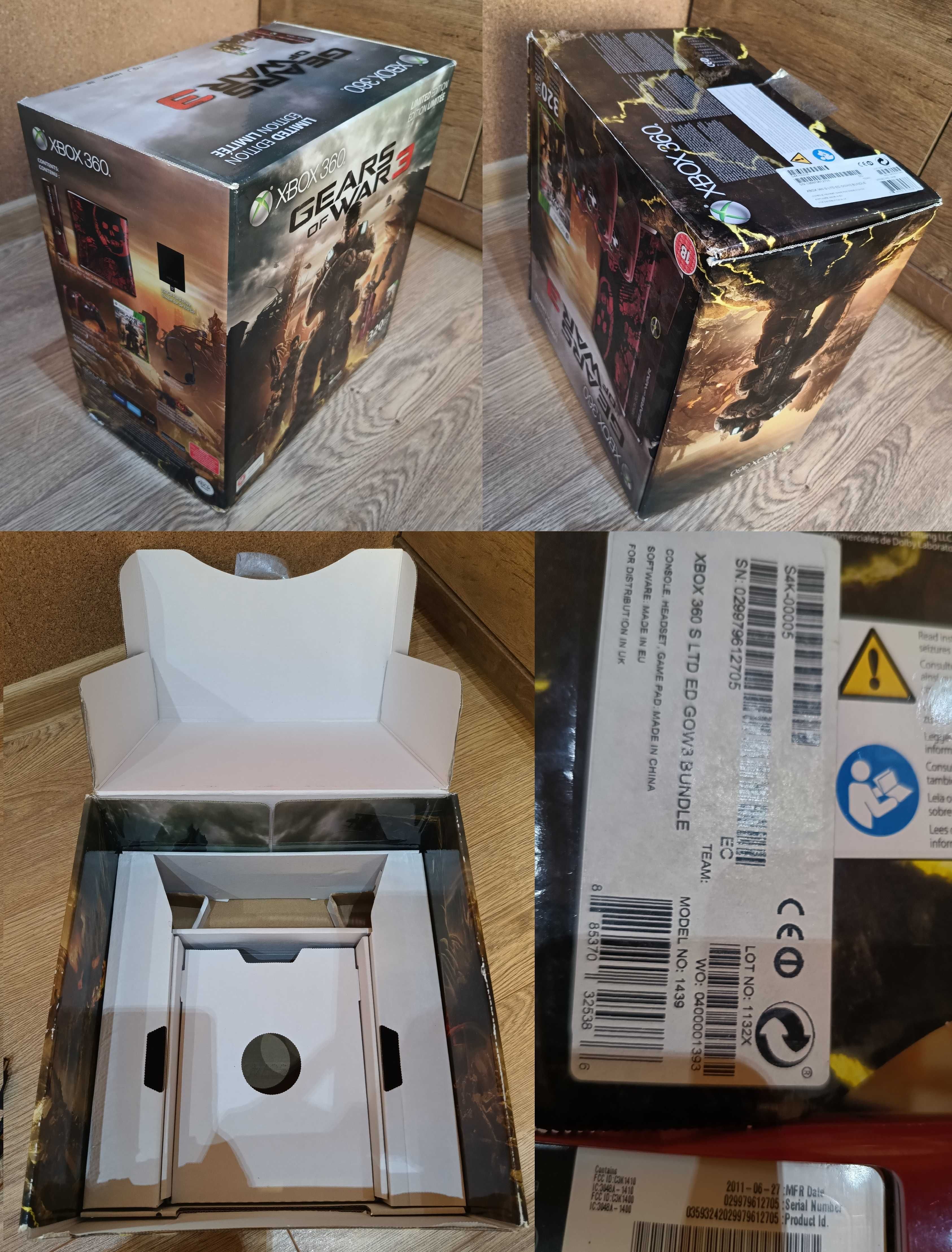 Xbox 360 Gears of War 3 Limitowany Box Gra Komplet