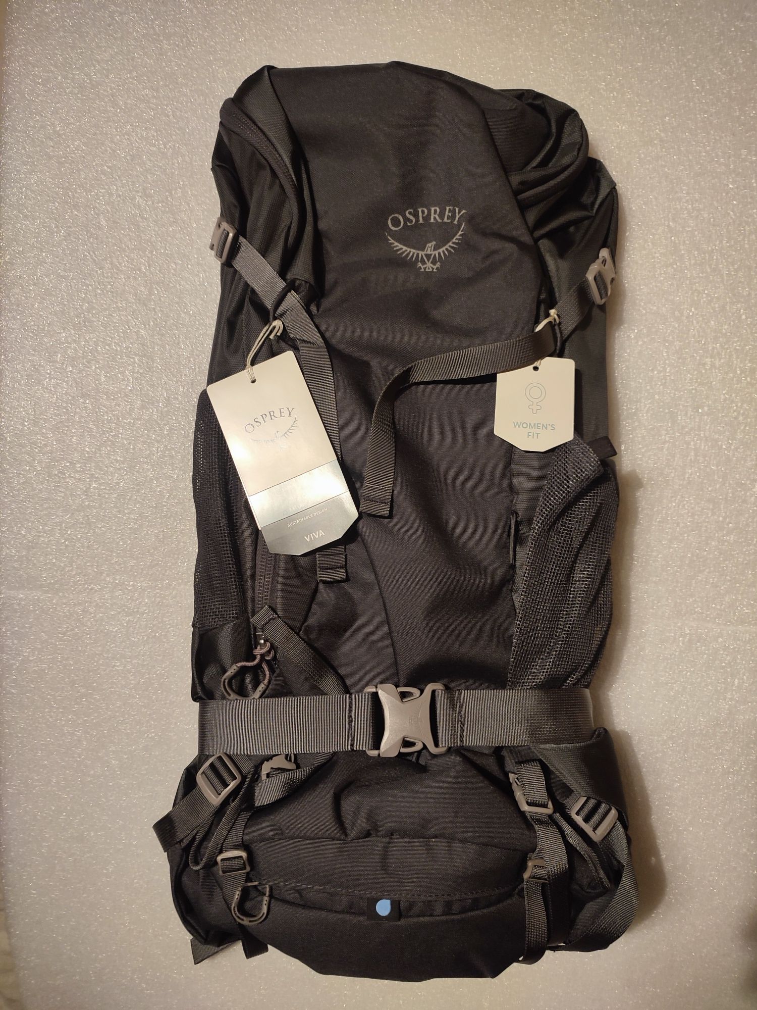 Plecak trekkingowy damski Osprey Viva 45 tunnel fusion grey