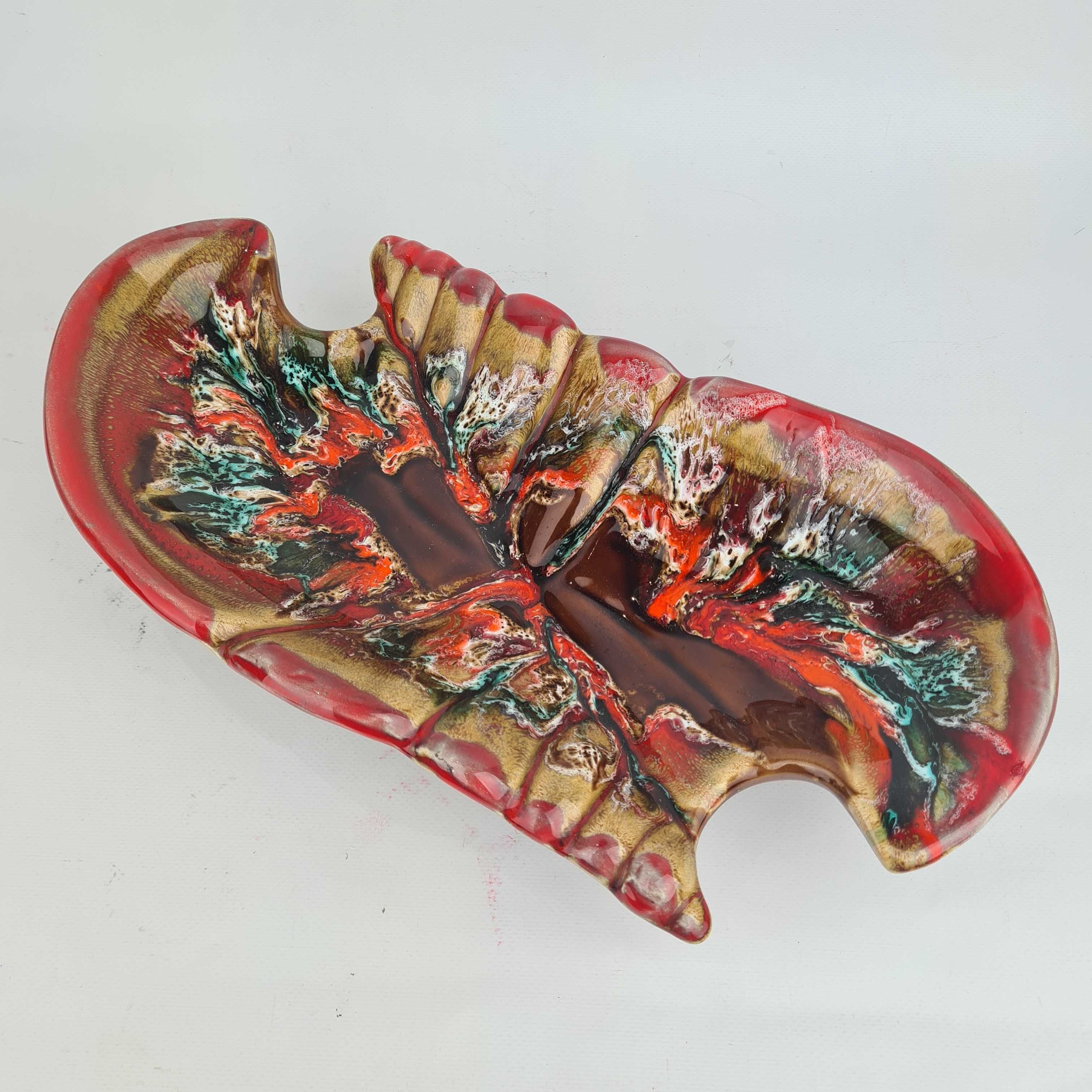 VALLAURIS piękna ceramiczna patera Francja '70 ubiegłego wieku vintage