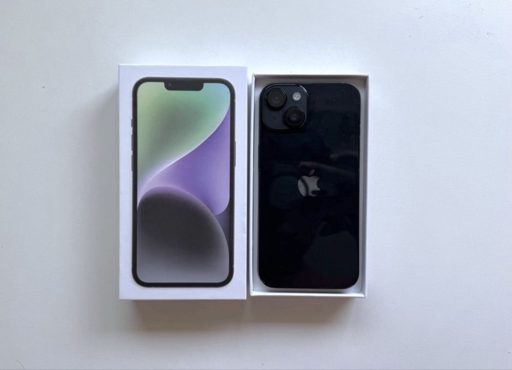Iphone 14 256g preto meia noite