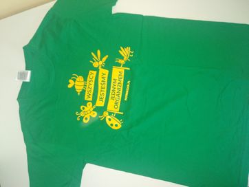 Nowy t shirt Łąki Łan wszyscy jesteśmy jednym organizmem paprodziad