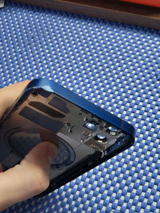 Оригинальный корпус Iphone 12 Blue