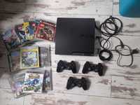 PS3   Konsola Sony Playstation 3 slim 320gb + gry