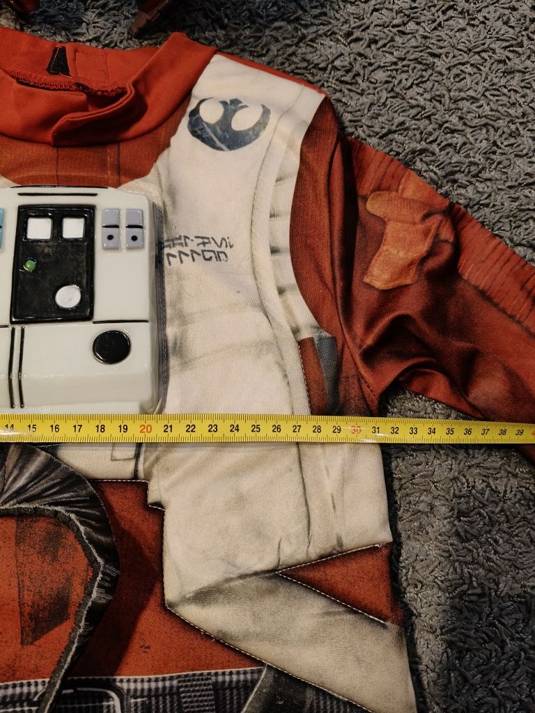 Strój pilota xwinga ,Star Wars, z maską