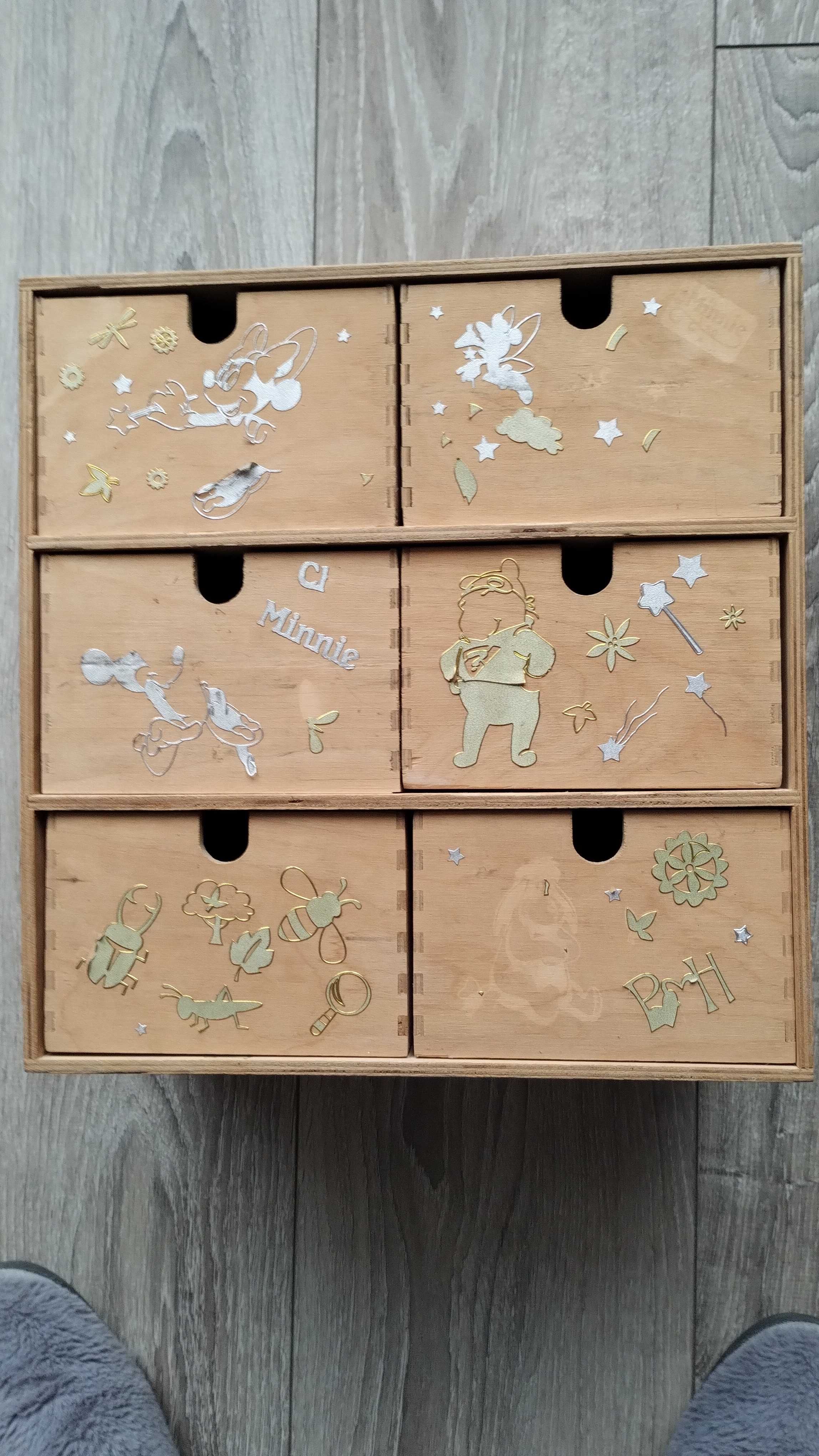 szafka z półkami organizer minikomoda Ikea