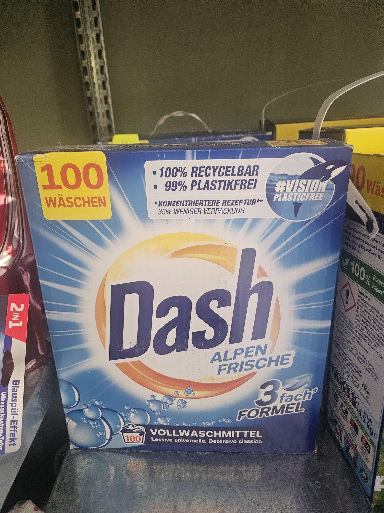 Proszek dash 100 prań niemiecki