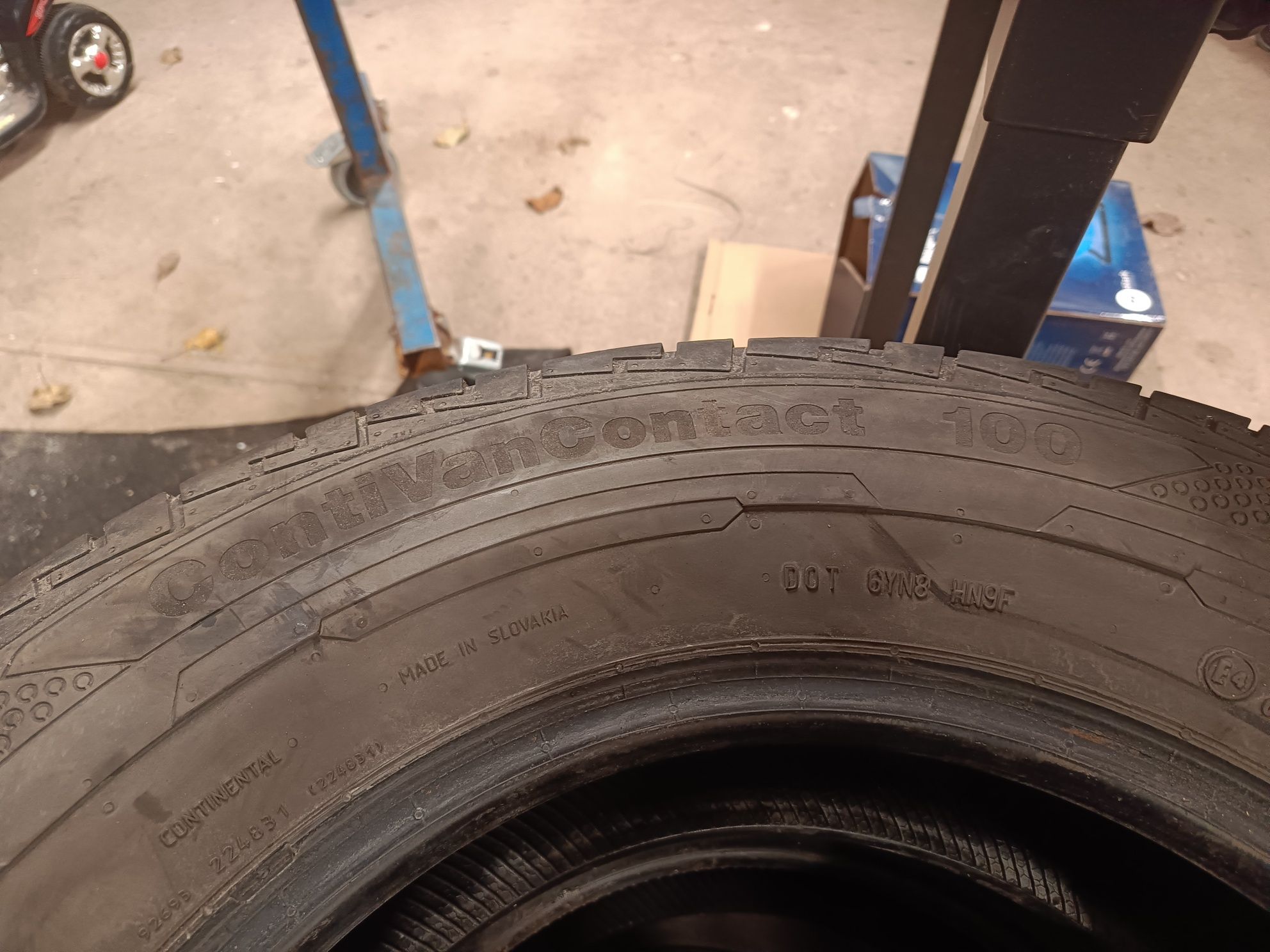 Używane opony letnie 215/75R 16C do busa