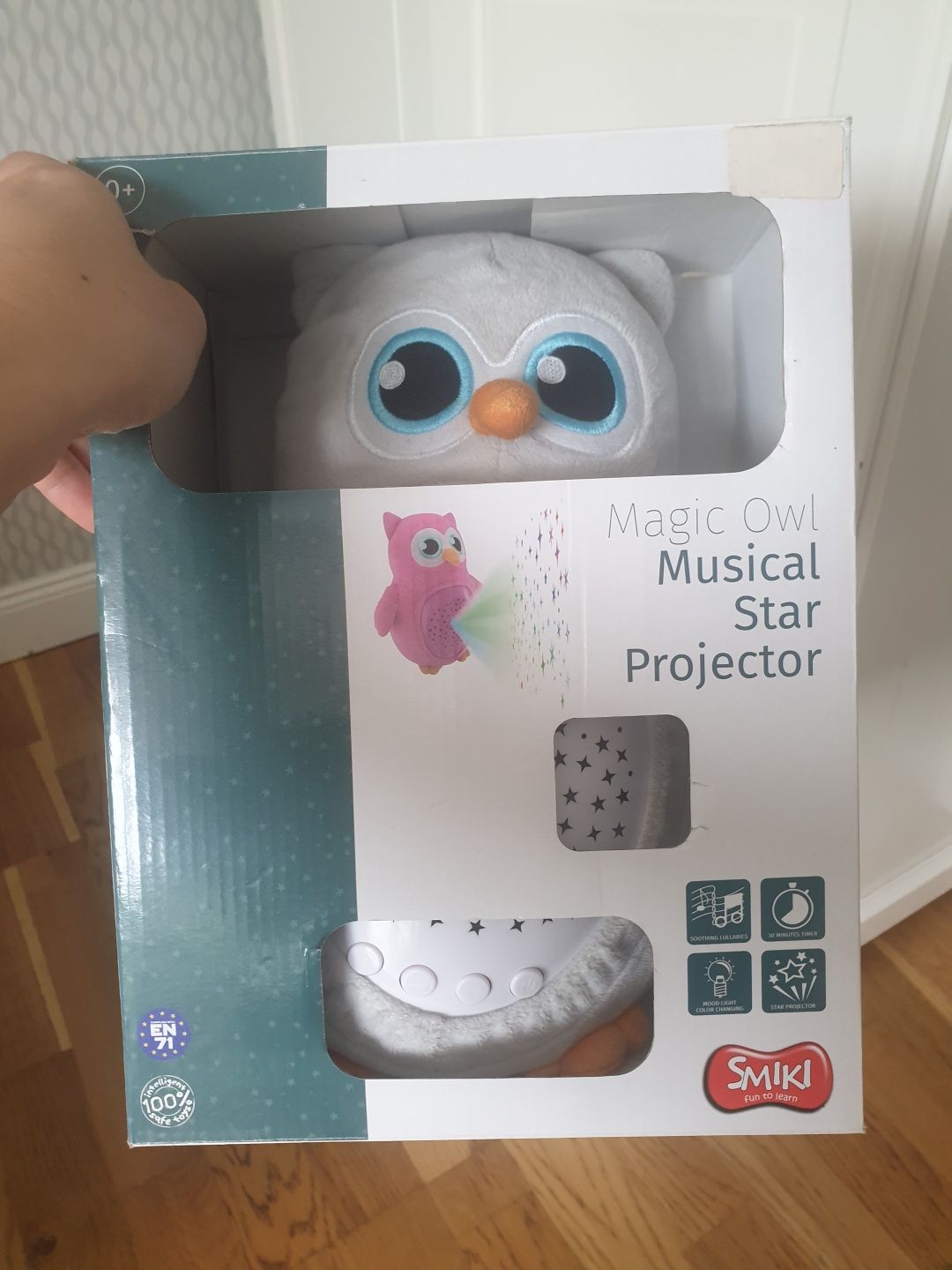 Lampka dziecięca projektor SMIKI jak nowa