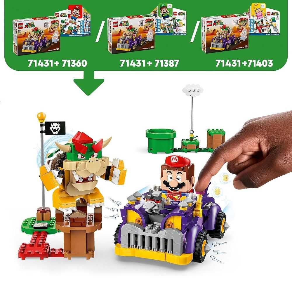 Klocki Lego Super Mario 71431 Muscle Car Browsera Zestaw rozszerzający