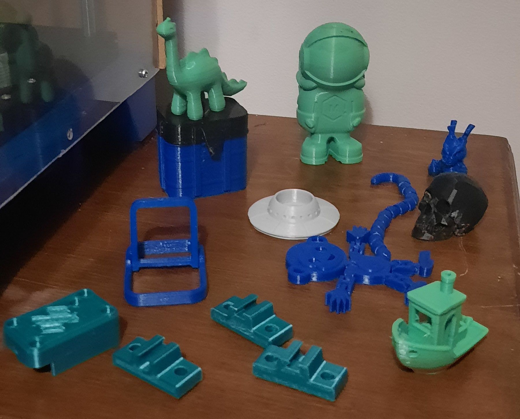 Impressão 3D PLA, PETG e ABS