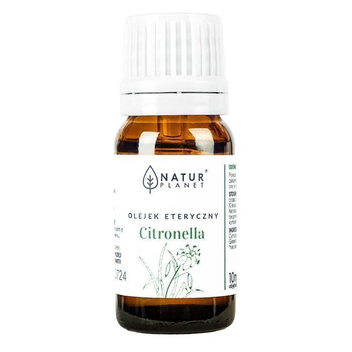 Natur Planet Olejek eteryczny z citronelli 10ml