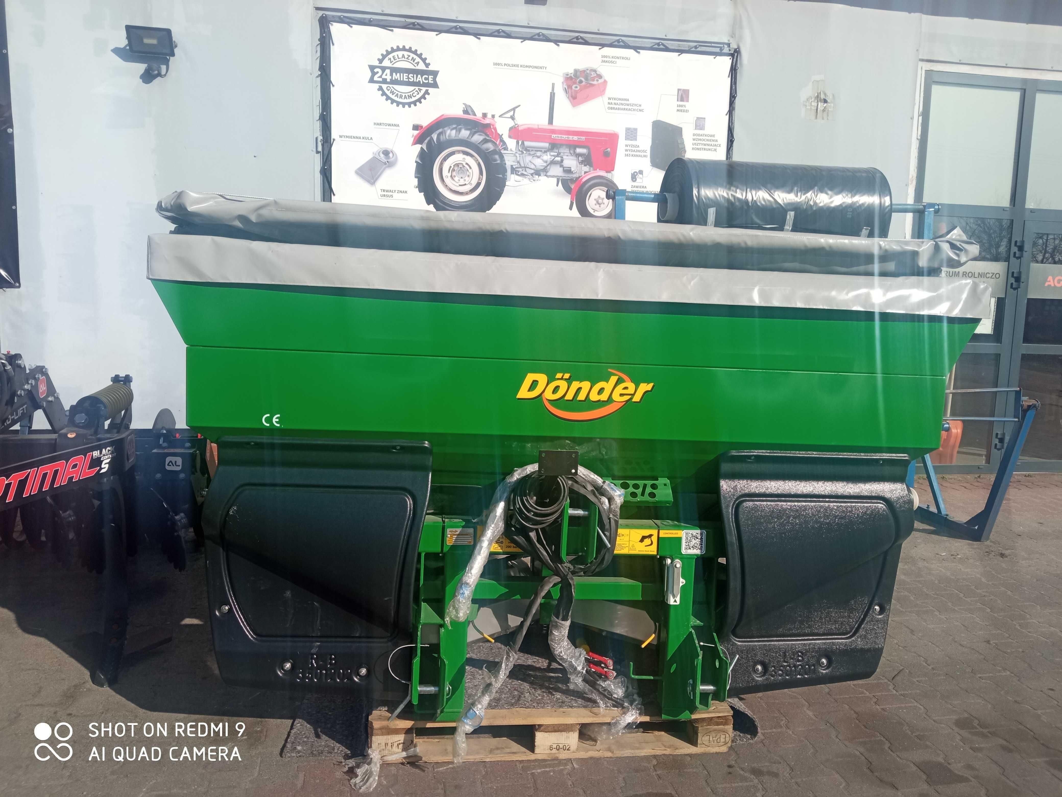 Rozsiewacz Nawozu 2500L Nowy Limiter. Donder