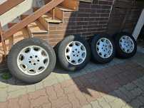 Alufelgi Mercedes kpl 4szt /opony zimowe 205/65 R15 + śruby