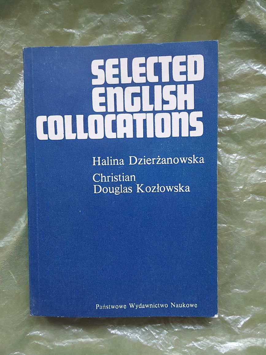 Książka SELECTED ENGLISH 1982rok