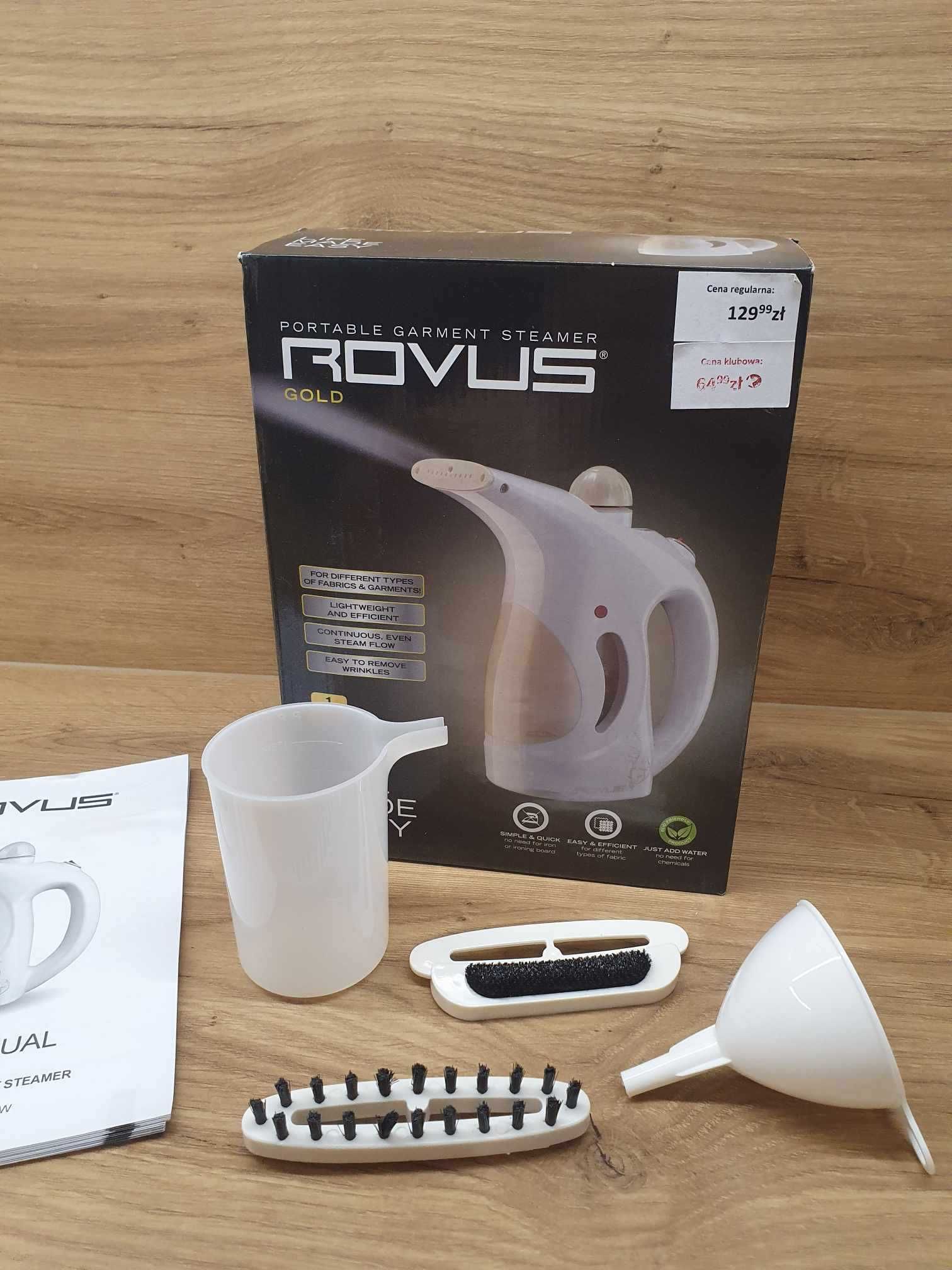 Parownica do ubrań ROVUS GOLD JQ-188