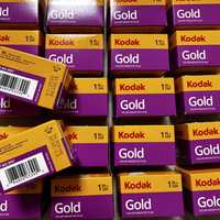 В НАЯВНОСТІ! Свіжа 36/200 плівка Kodak Gold  фотопленка / фотоплівка