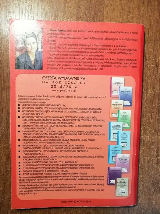 Zeszyt testów i ćwiczeń kwalifikacja  A.35 , Bożena Padurek