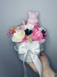Flower box z misiem