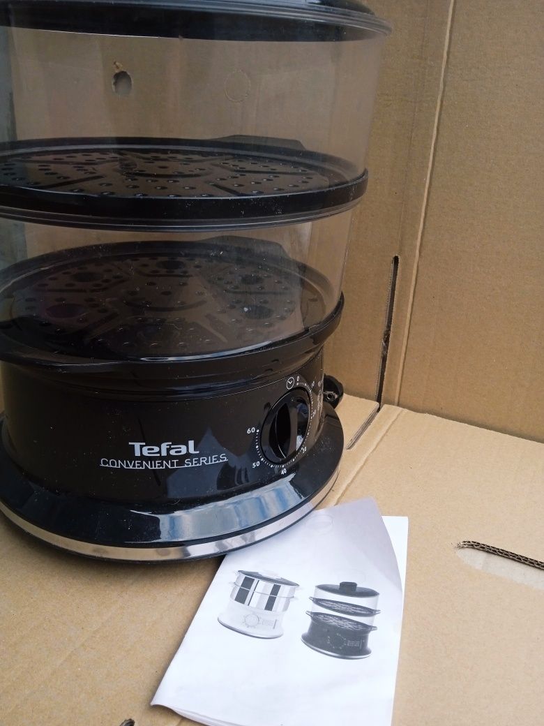 Пароварка Tefal CONVENIENT VC140131,  нова