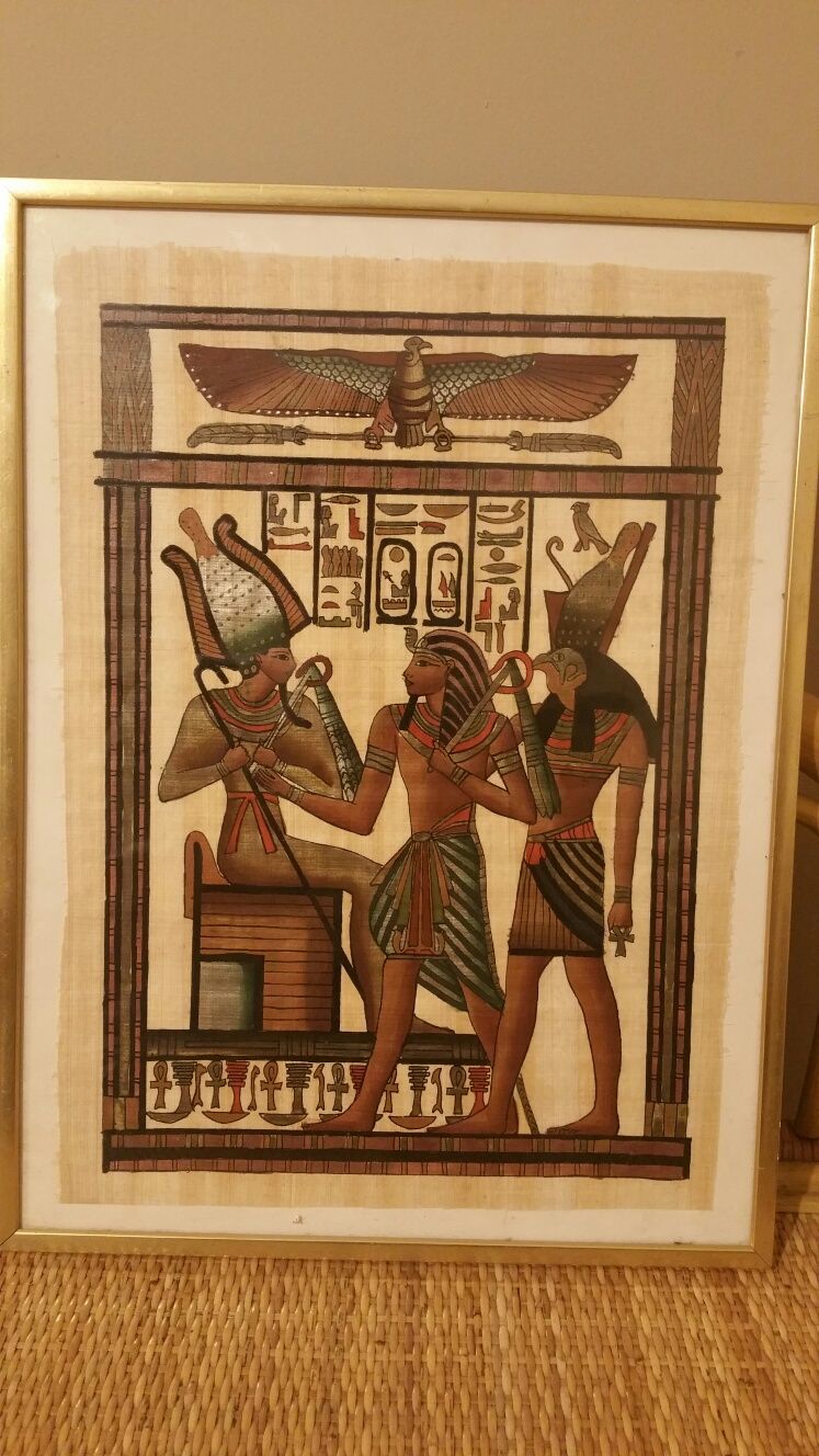 Papirus egipski  obrazki