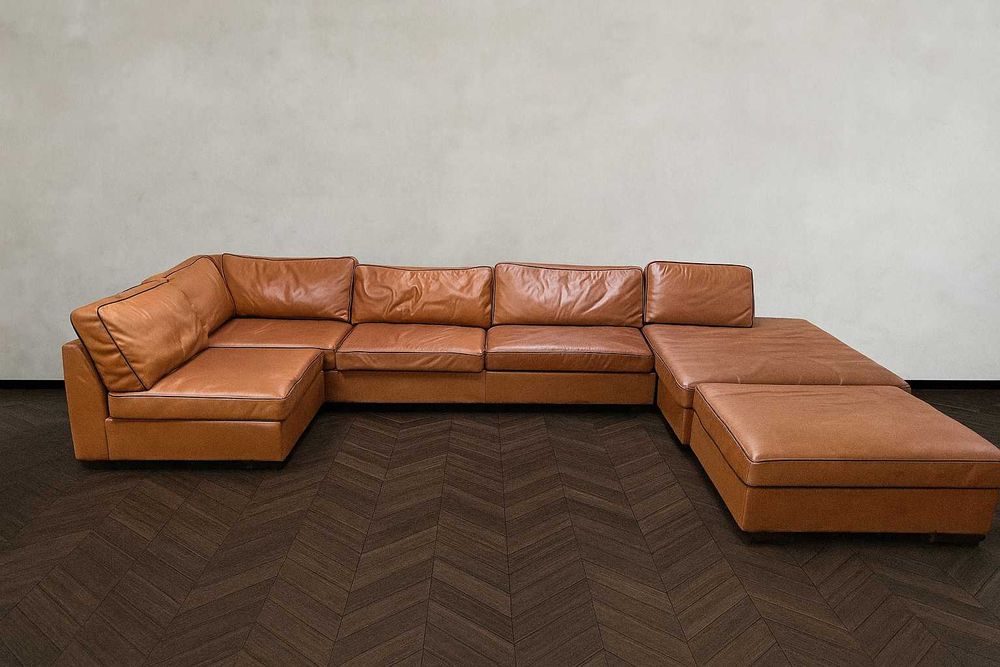 Duży narożnik skórzany – Doimo Salotti