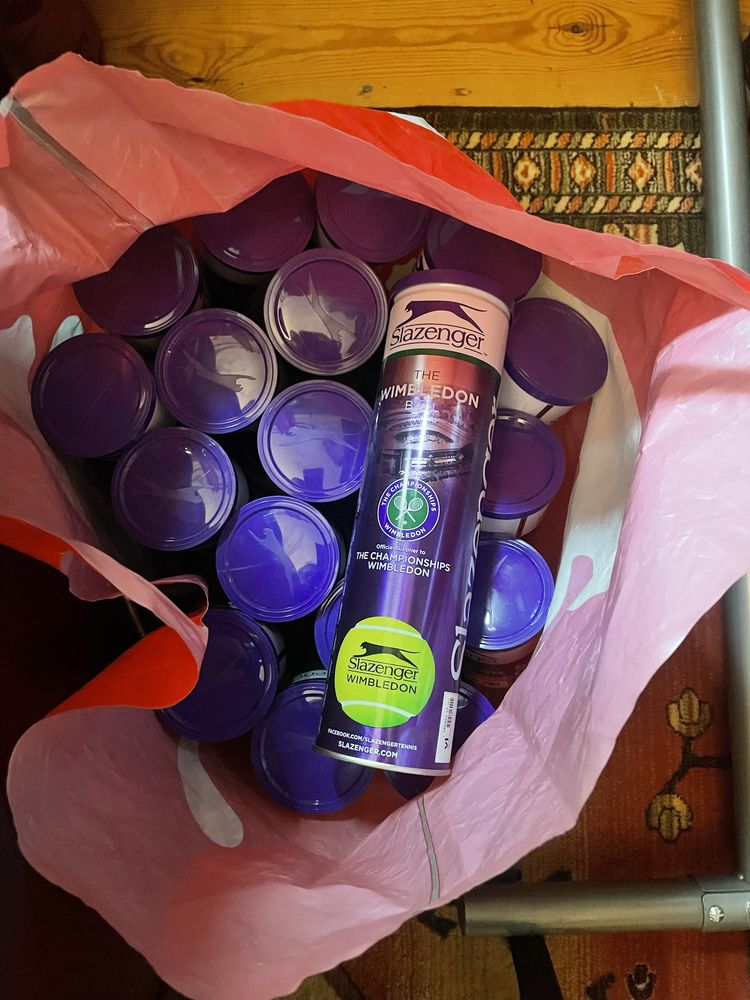 Piłki do tenisa ziemnego Slazenger Wimbledon nowe!