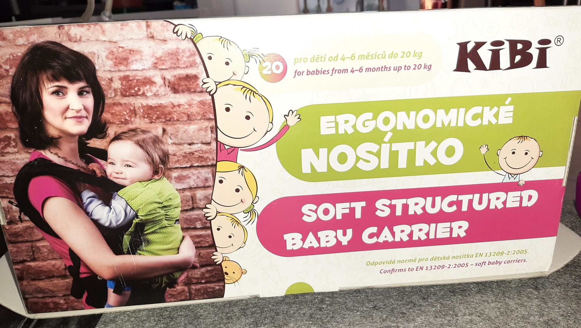 Porta bebés ergonómico- Kibi