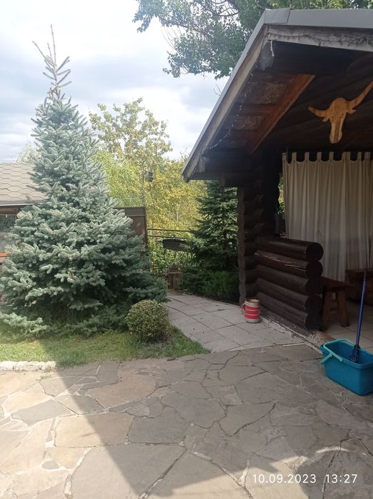 сдам дом сруб Ковбой на берегу пруда в п | Хорошево в 12км от Харькова