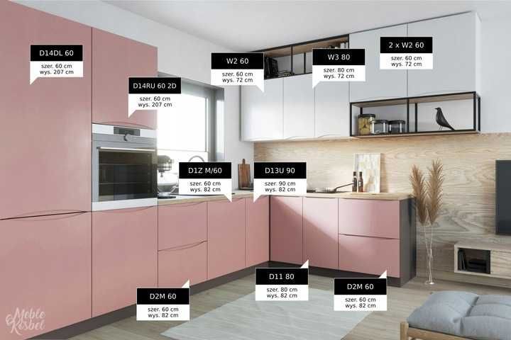 LAKIER Kuchnia SUN meble szafki kuchenne mat TRANSPORT wycena [SK]