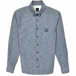 Hugo Boss Mabsoot Koszula Gładka Slim Fit Męska Logo na Piersi r. M