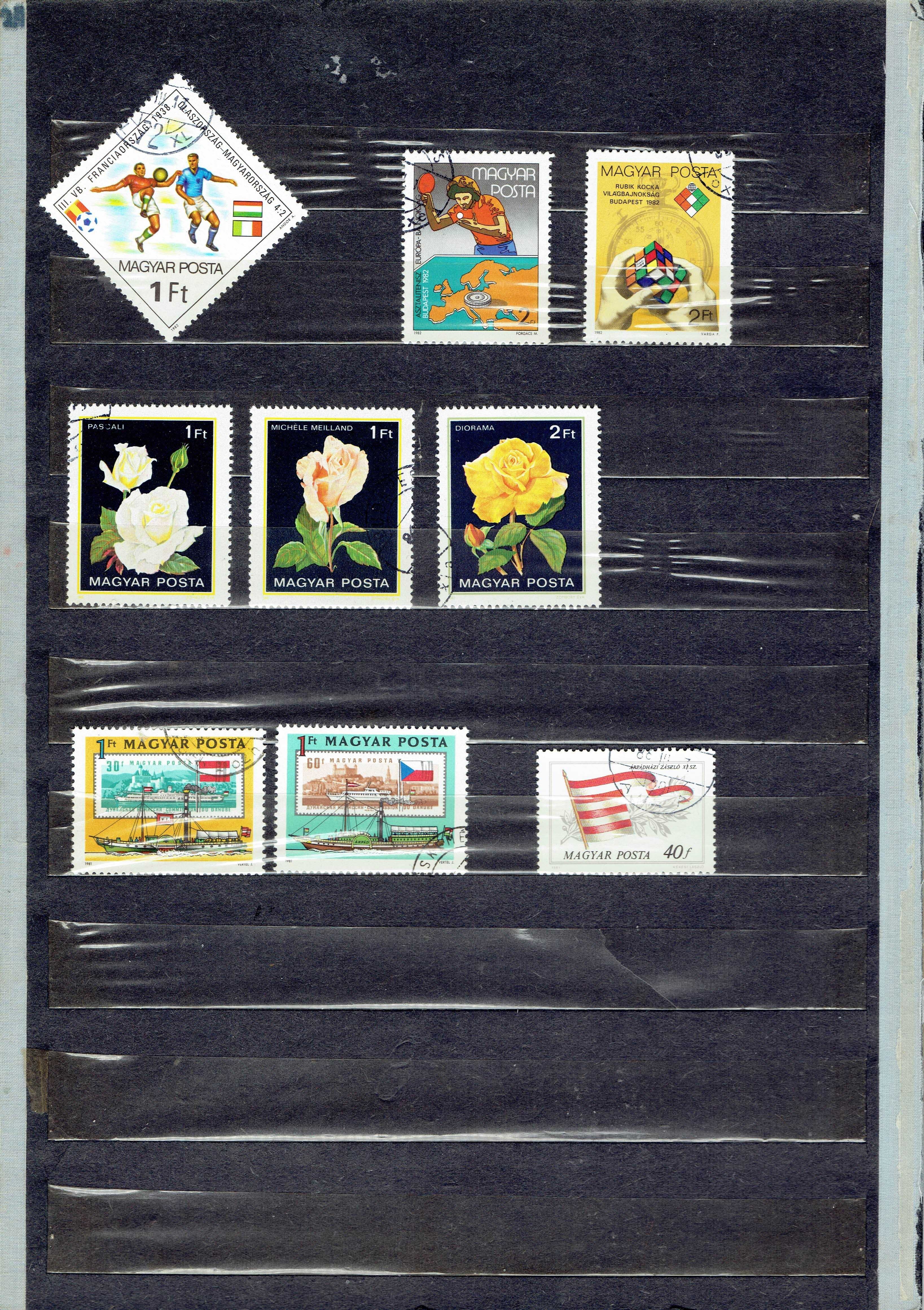 Znaczki pocztowe – Węgry, Hungary /lata 1963-82/ filatelistyka