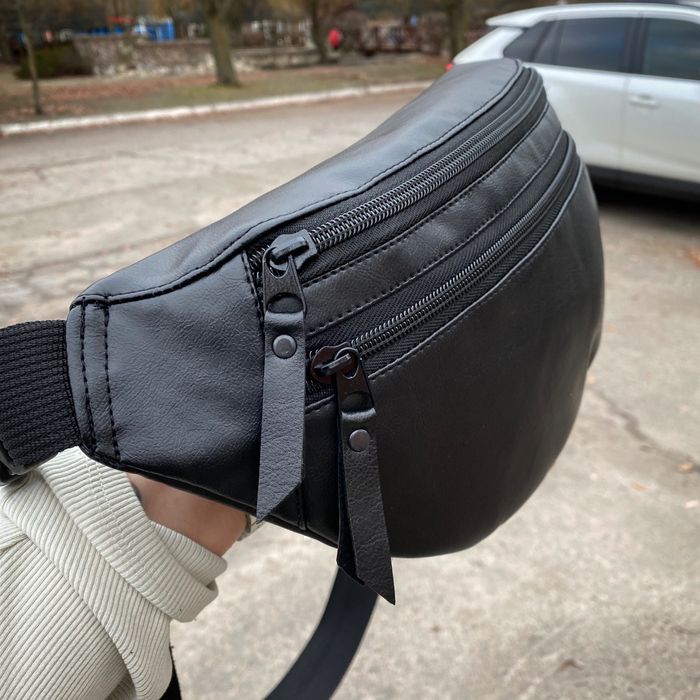 Поясная и нагрудная мужская сумка бананка через плечо сумка на грудь