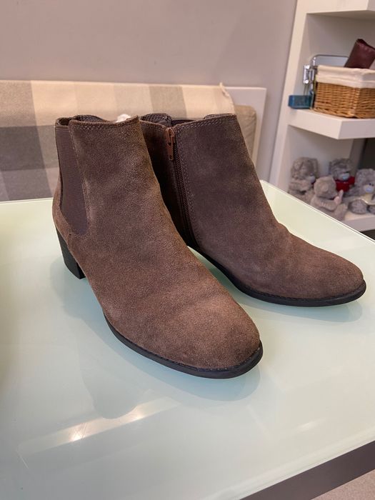 Замшеві чоботи жіночі Soleflex, 39 розмір