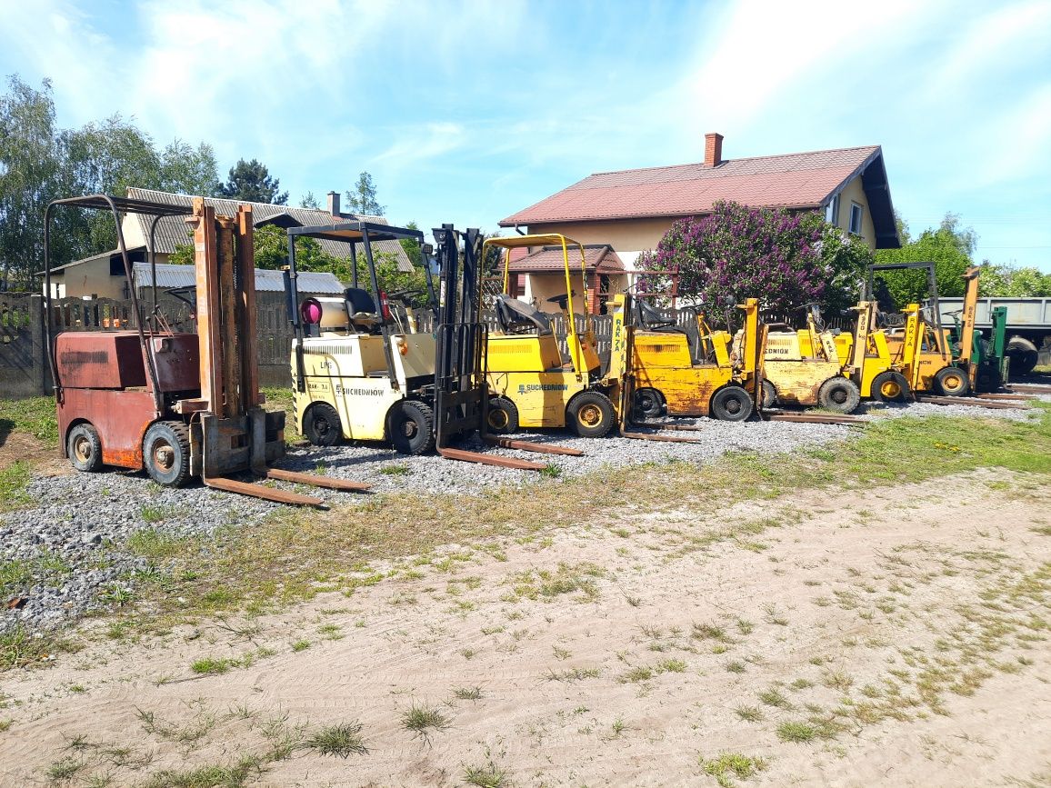 Wózek widłowy rak Suchedniów silnik C330 Ursus Złoczew transport