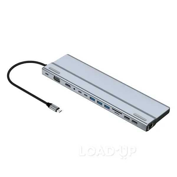 USB хаб, докстанція зі швидкою зарядкою, підставка для ноутбука FuXin