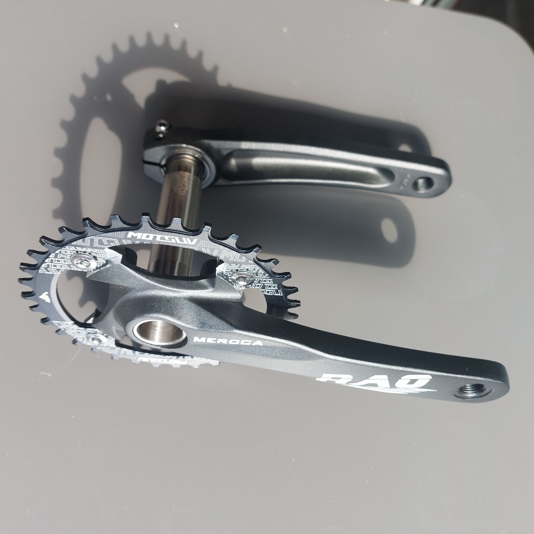Mechanizm korbowy korba 1 rzędowa Hollowtech jak Shimano! Okazja!